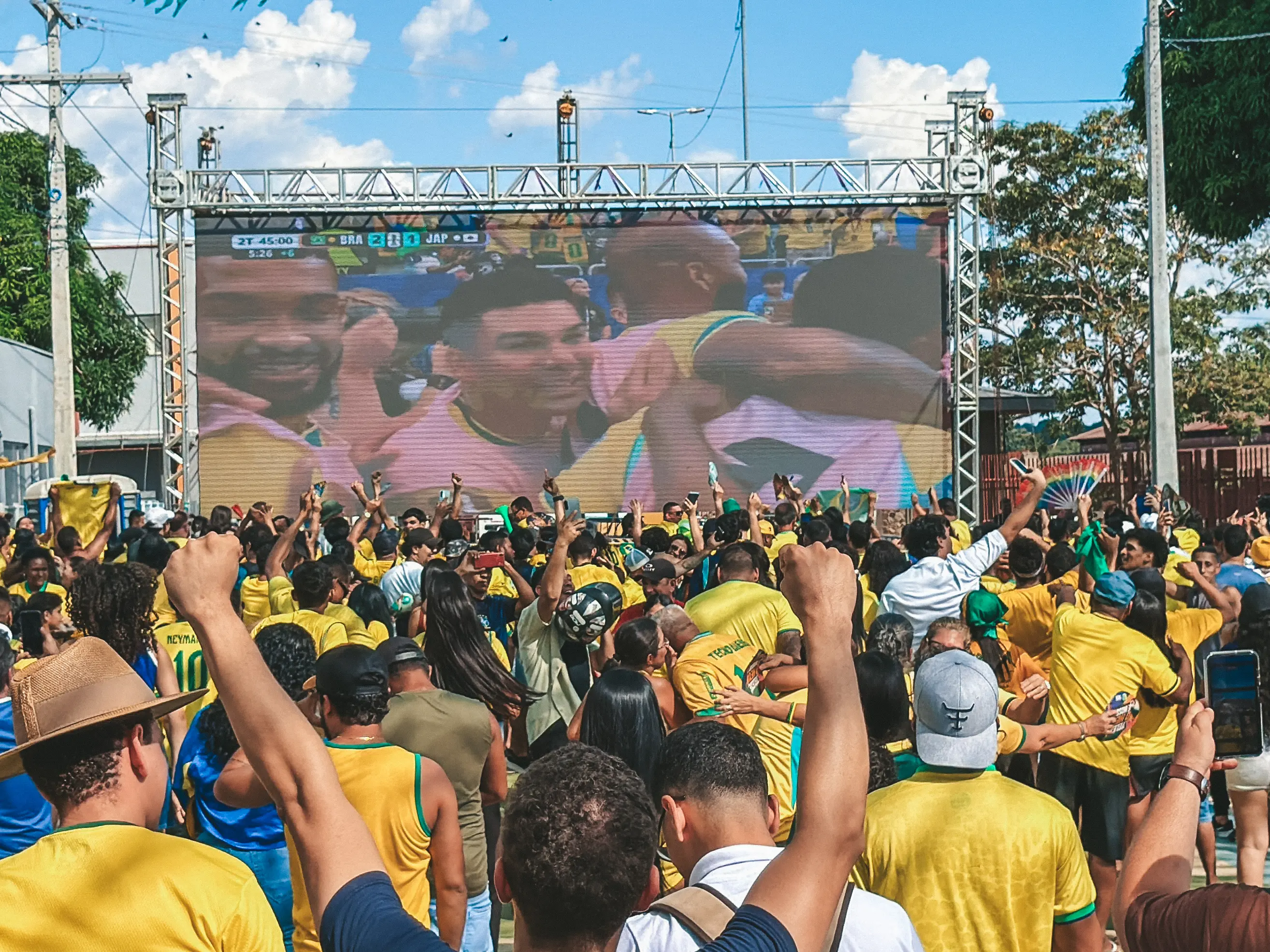 Jogo do Brasil contará com programação especial na Rua do Hexa