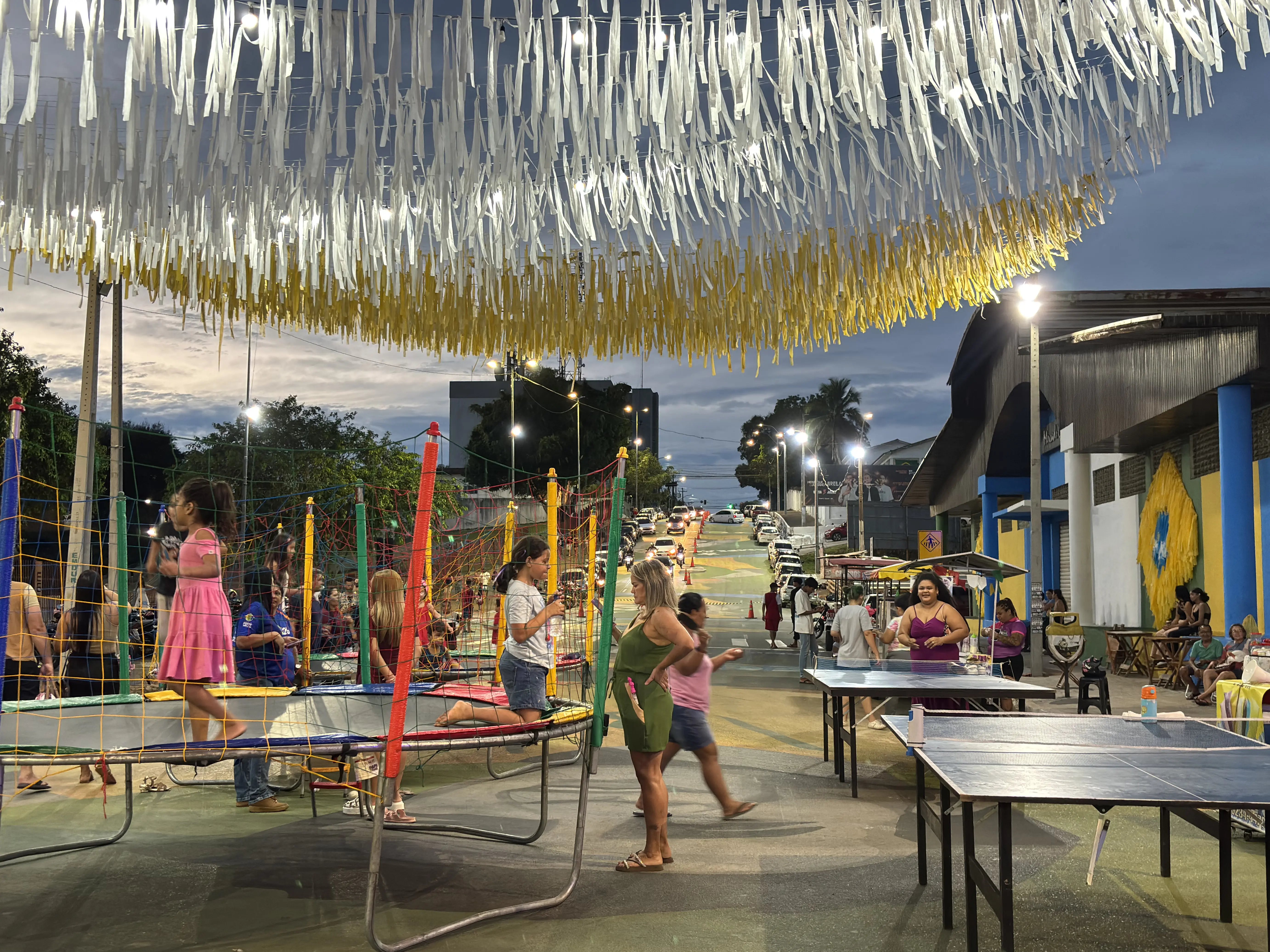 Rua de Lazer reúne famílias com esporte, recreação e diversão gratuita neste domingo em Porto Velho