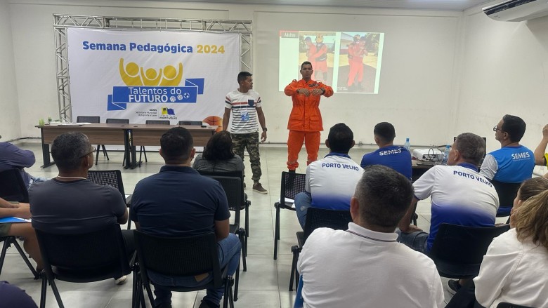 Programa Talentos do Futuro realiza semana pedagógica em Porto Velho