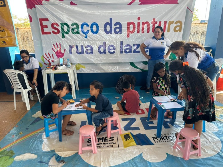 Prefeitura de Porto Velho oferece atividades esportivas e resgate de brincadeiras antigas através do projeto Rua de Lazer