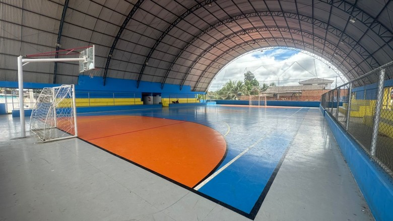 Prefeitura de Porto Velho investe em reformas de quadras esportivas