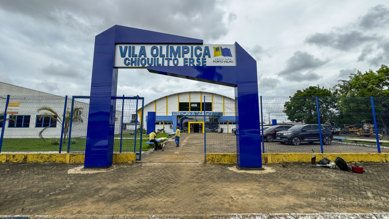 Vila Olímpica Chiquilito Erse será inaugurada no próximo sábado (30) em Porto Velho