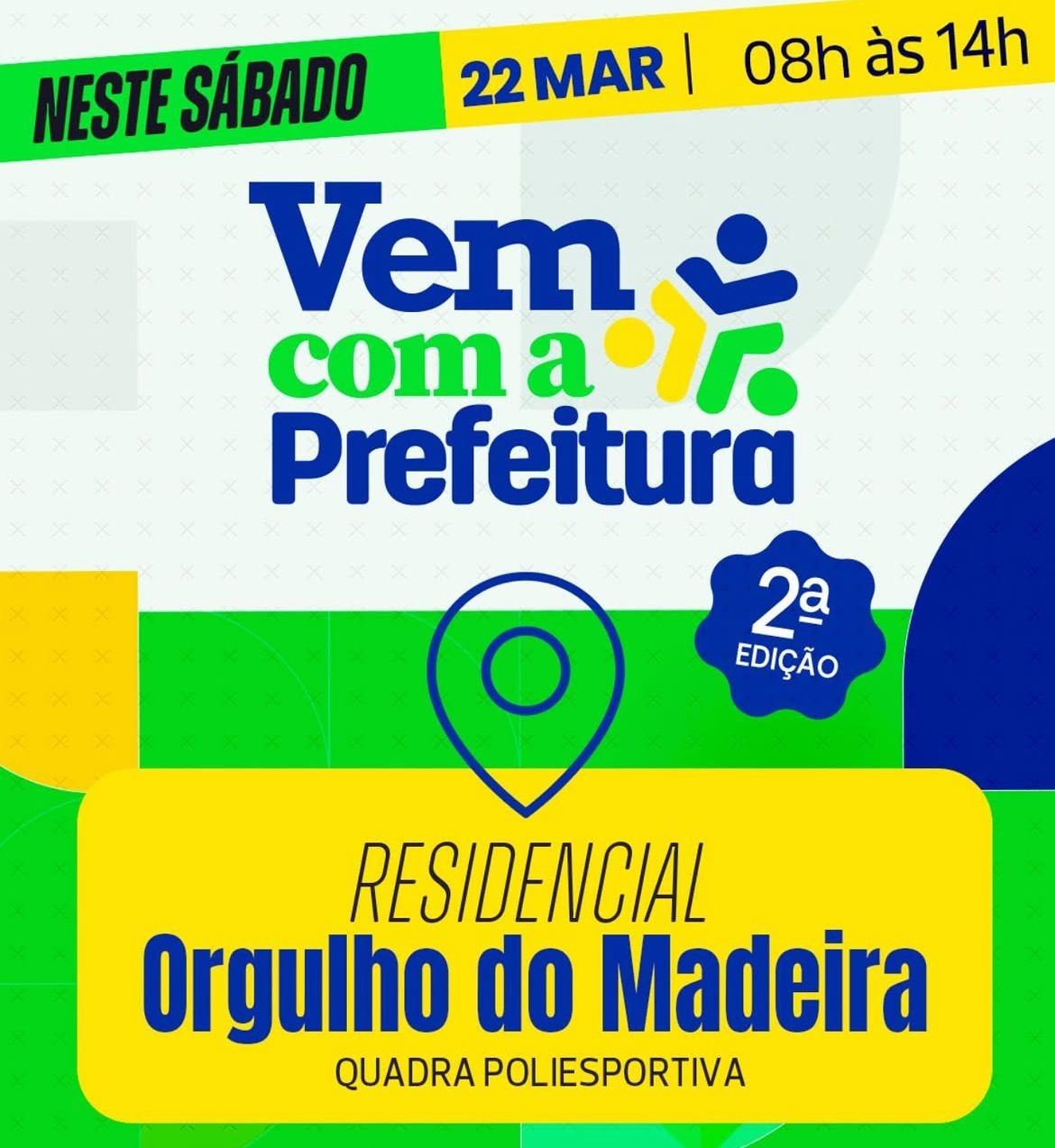 Prefeitura Municipal promove a 2ª edição do evento 'Vem com a Prefeitura'