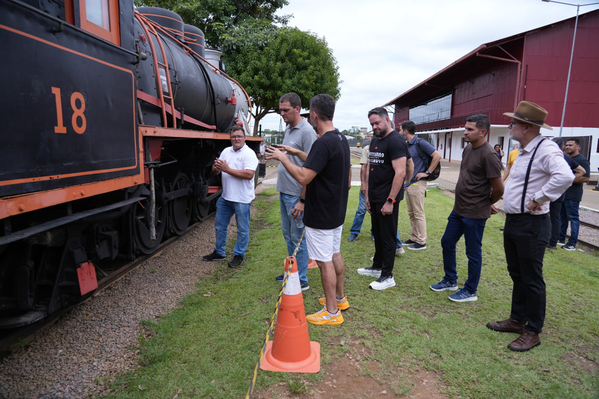 Prefeitura inicia estudos técnicos para a restauração e reativação da Locomotiva 18