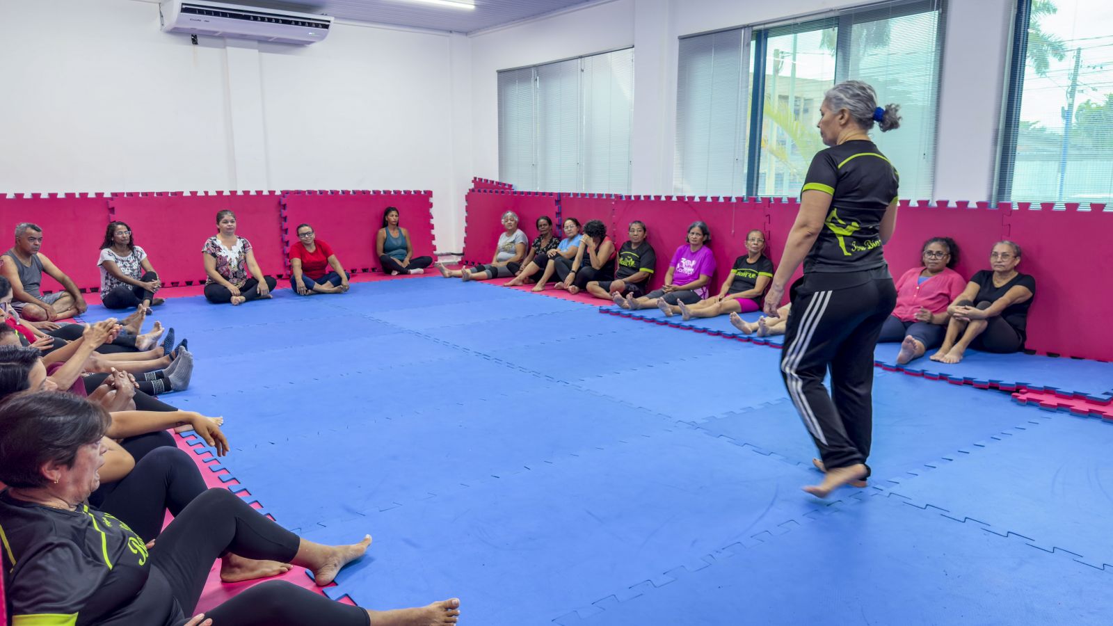 As aulas acontecem em dois polos na capital