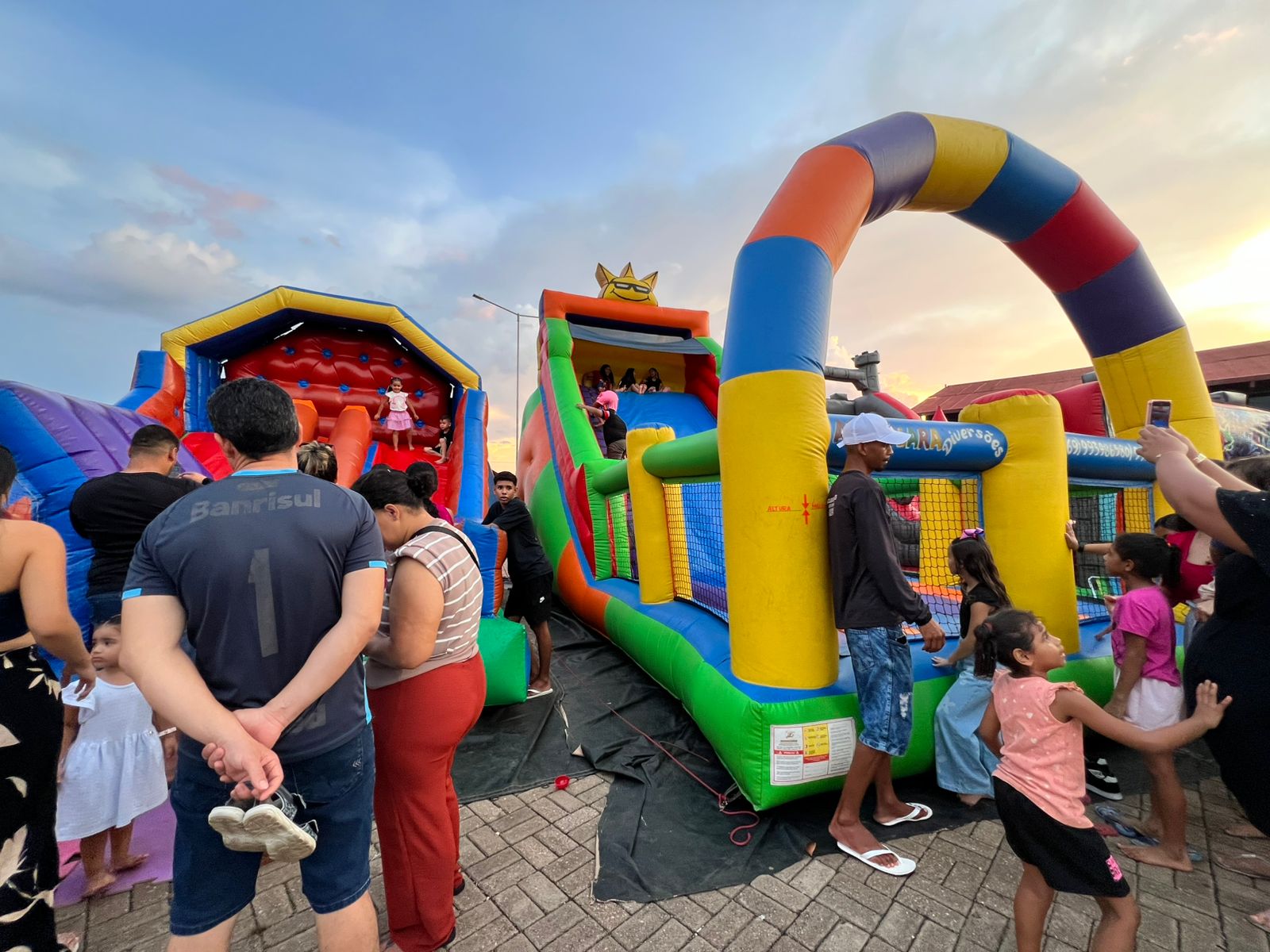 Espaço se tornou um dos pontos mais movimentados do evento