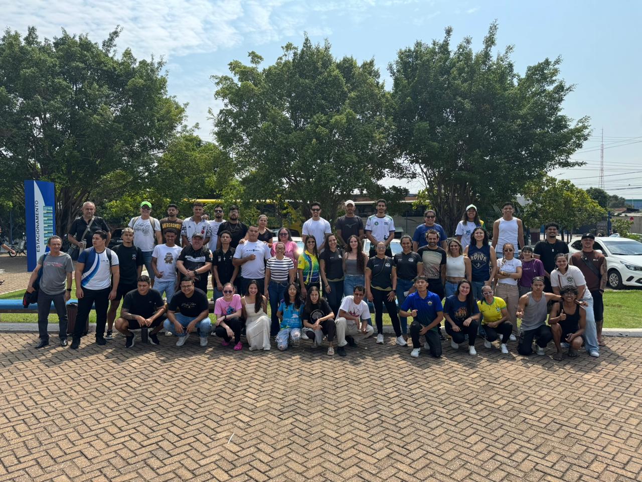 Mais de 100 atletas embarcaram nesta primeira etapa